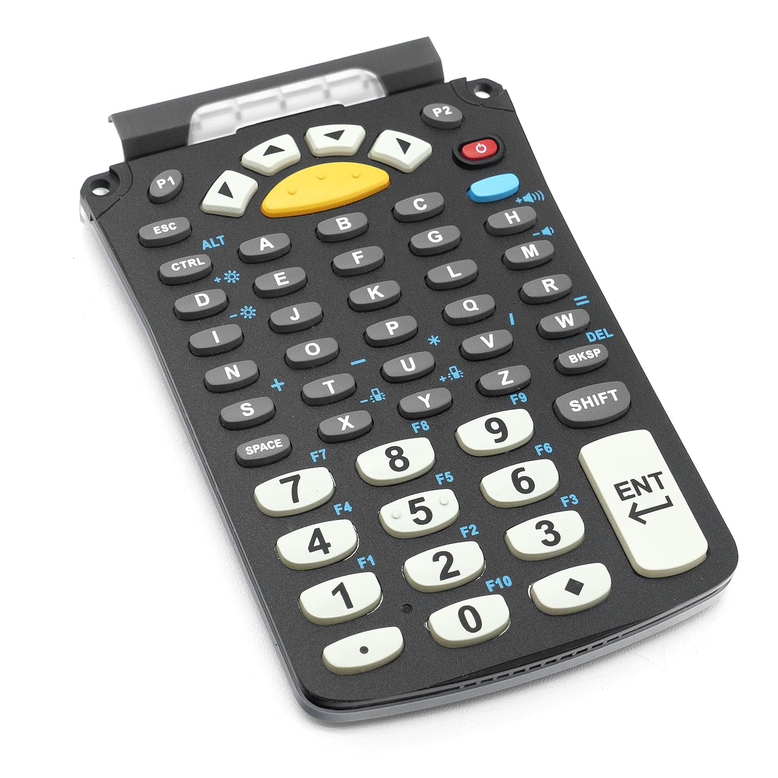 53-key alpha-numeric keypad for MC9300 / MC9400 / MC9450 devices. Freezer and backlight compatible.